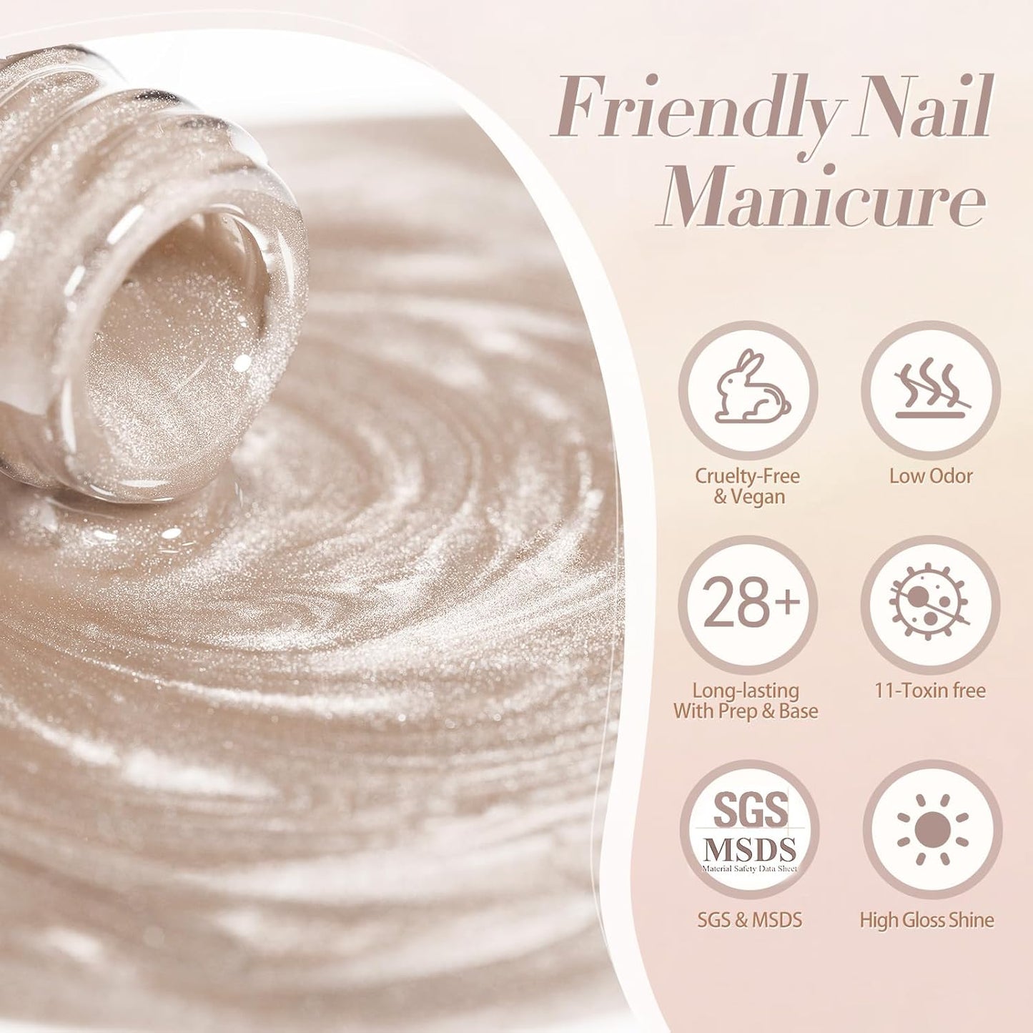 Born Pretty Cat Magnetic Eye Gel Nail Polish, Pink Moonlight Cat Magnetic Gel Nail Polish Delight Magnetic Nail Polish for Nail Art Manicure Salon DIY at Home 15ML-BrightBean Baby