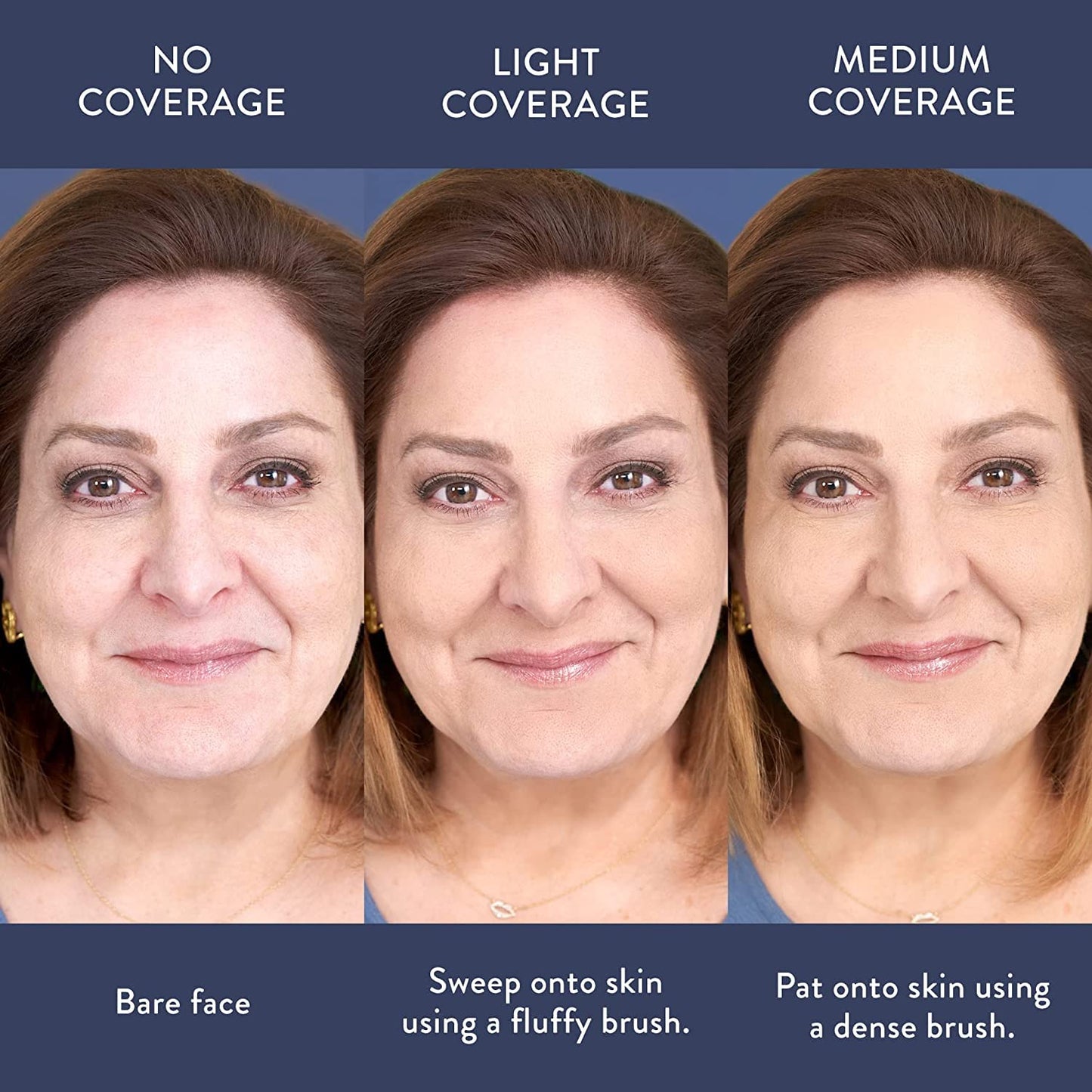 LAURA GELLER NEW YORK Award-Winning Baked Balance-n-Brighten Color Correcting Powder Foundation - Light - Buildable Light to Medium Coverage - Demi-Matte Natural Finish-BrightBean Baby