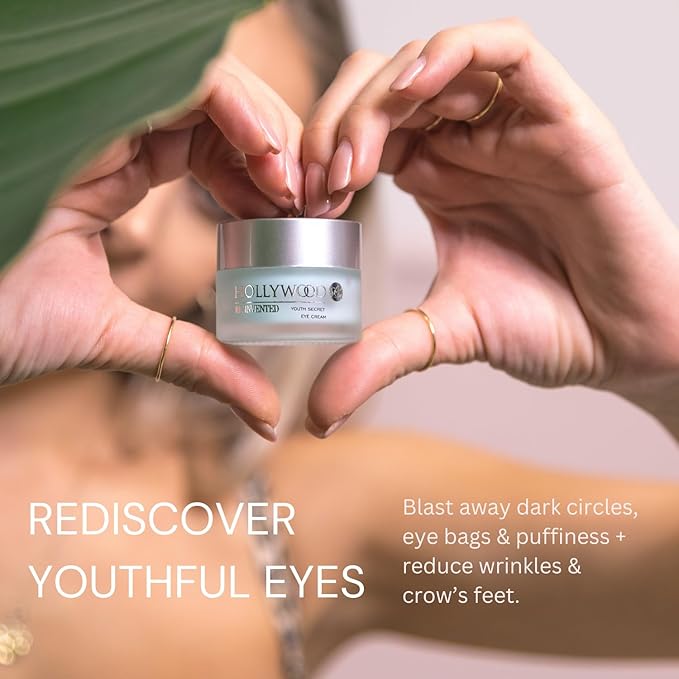 AWARD-WINNING Anti-Age Eye Cream - 5X MORE EFFECTIVE. With 20% Vitamin C & Hyaluronic Acid. Blast away dark circles, eye bags and puffiness - Reduce wrinkles and crow’s feet. Highest strength. 15ml-BrightBean Baby