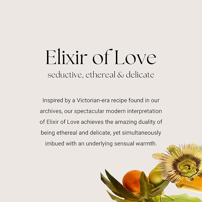 Caswell-Massey Elixir of Love Eau de Toilette Discovery, Enchanting Floral Recipe with Notes of Lavender, Passionflower, Jasmine & Artemisia Absinthium, Sample Size Vial, Perfume for Women, 0.25 Fl Oz-BrightBean Baby