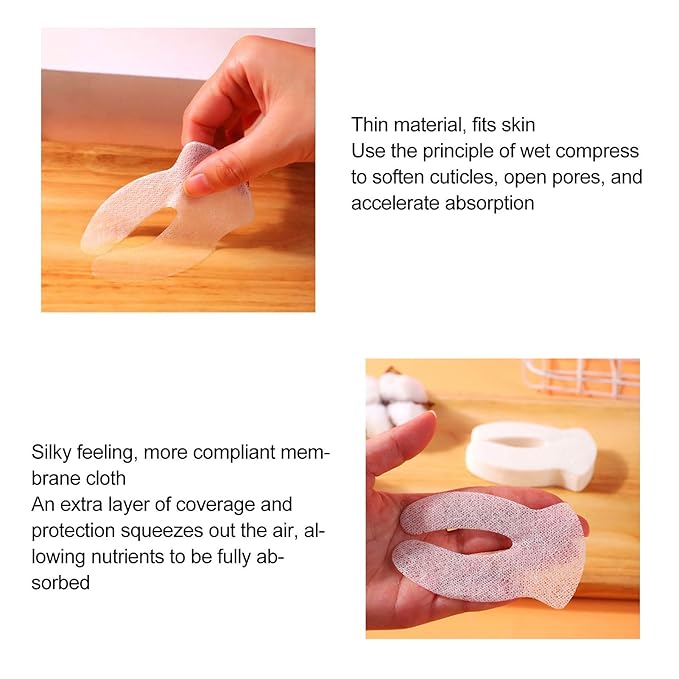 Sonew DIY Beauty Salon Eye Mask, 800pcs, Ultra-Thin, Plant Fibers, Moisturizing, Unisex, Pads, Sheet-BrightBean Baby