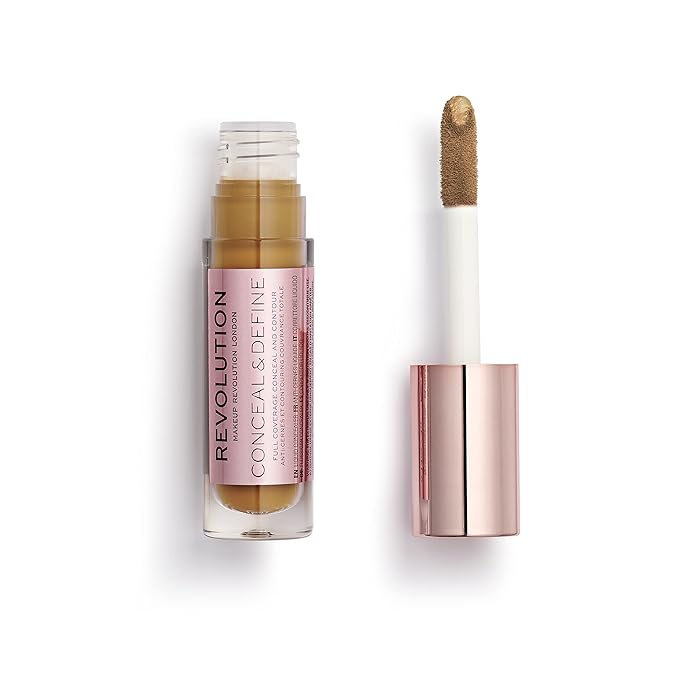Revolution Conceal & Define Concealer C13.7-BrightBean Baby