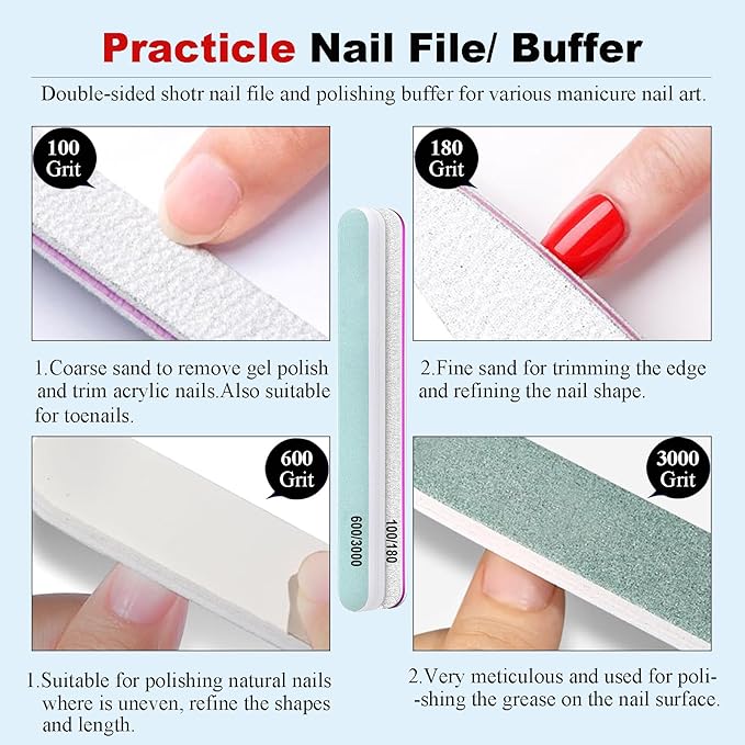 2PCs Gel Nail Polish Remover - 30ML,Fast & Easy, with Roller Cuticle Oil, No Need to Wrap and Soak, Remove Gel Polish in 2-5 Minutes at Home, No Damage to Nails, with Cuticle Pusher Tool,Nail File-BrightBean Baby