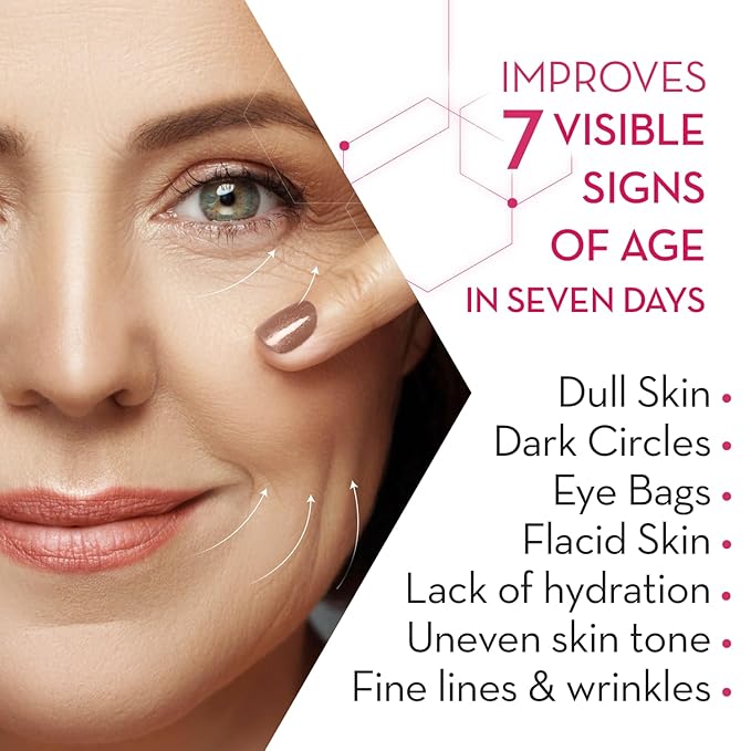 Cicatricure Eye Cream for Face: 7-in-7 Anti-Wrinkle, Peptides & Vitamins Reduce 7 Aging Signs in 7 Days, Hydrating, Oil-Free, 1oz-BrightBean Baby