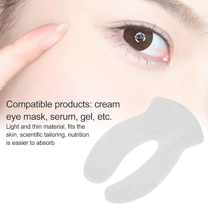 Sonew DIY Beauty Salon Eye Mask, 800pcs, Ultra-Thin, Plant Fibers, Moisturizing, Unisex, Pads, Sheet-BrightBean Baby