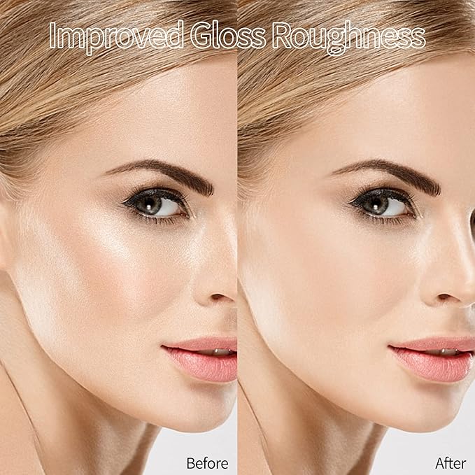 AQUAPURITY - PHOERA Sheer Matte Fixing Powder Makeup Base Fixer Setting Powder Foundation Fixing Compact Pressed Powder Long Lasting Make Up Fixer Skin Vitamin E Beauty Blender (204 Buff Beige…)-BrightBean Baby