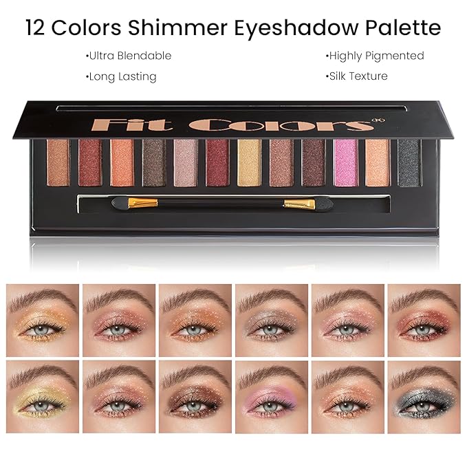 Makeup Kit for Girls Teens, Travel Makeup Kit, Facial Makeup Full Kit, Makeup Present Set for Beginners & Professionals, Cosmetic Bag Include Pigmented Blendable Eyeshadow Palette, concealer-BrightBean Baby