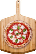 Ooni 14” Bamboo Pizza Peel – 14 Inch Wooden Pizza Spatula Paddle, Pizza Cutting Board, Pizza Oven Accessories, Pizza Tools, Pizza Peel Wood, Pizza Board