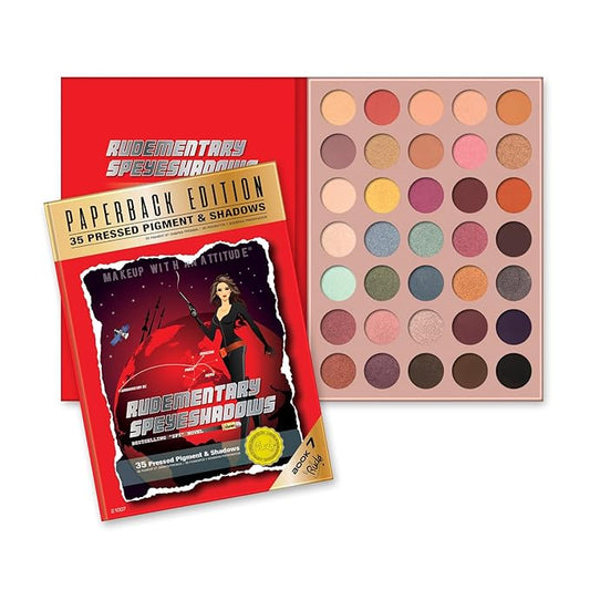 Rudementary Speyeshadows Eyeshadow Palette - Paperback Edition by Rude Cosmetics for Women - 0.74 oz Palette-BrightBean Baby