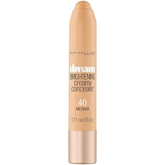 Maybelline Dream Brightening Creamy Concealer, Medium, 0.11 oz.-BrightBean Baby