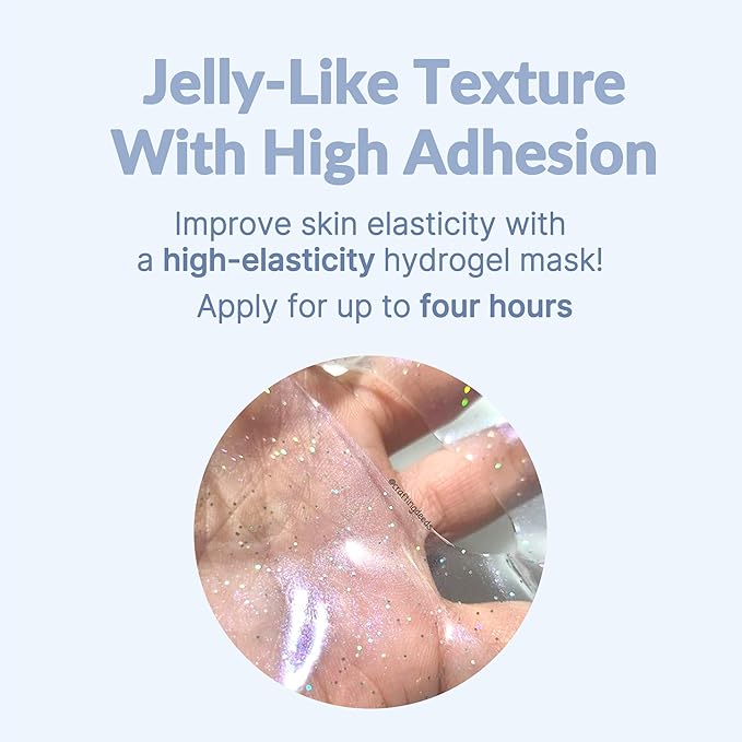 Avocado Heart-Shaped Collagen Under Eye Masks | Brightening Eye Mask Pads w/Hyaluronic Acid & Niacinamide | Hydrogel Depuffing Under Eye Patches for Dark Circles and Puffiness (Pack of 10)-BrightBean Baby