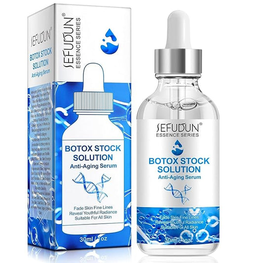 Botox Facial Serum for Anti-Aging, Instant Firming, Fine Line Reduction, Wrinkle Minimization, Collagen Boosting, Hydrating, 1 fl oz-BrightBean Baby