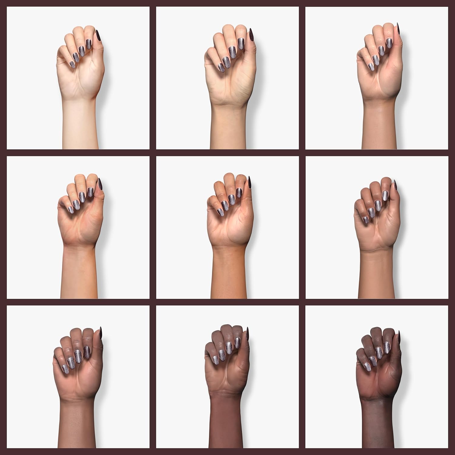 Beetles Brown Glitter Gel Nail Polish, 15ml Fall Chocolate Brown Jazz Club Soak Off Gel Polish Nail Art Manicure Salon DIY Gift for Women-BrightBean Baby