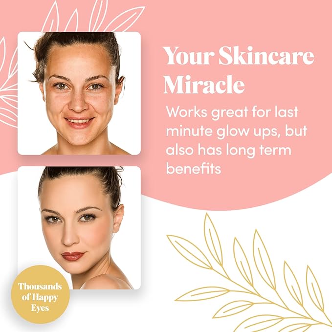 24K Gold Collagen Under Eye Mask - Bright Eyes Anti Aging Treatment-BrightBean Baby