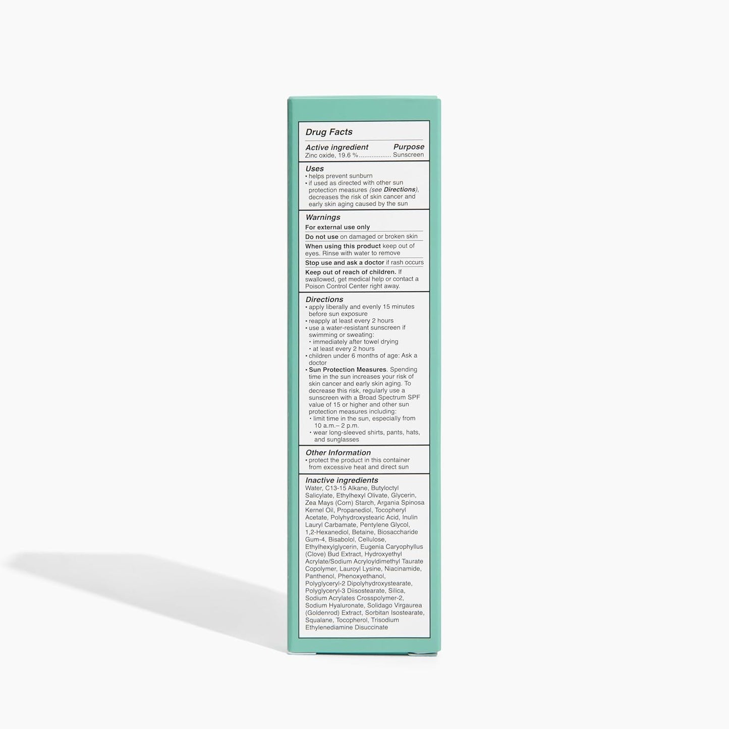 Active Skin Repair SPF 50 Hydrating Daily Sunscreen and Face Moisturizer, Non-Nano Zinc, Non-Toxic Broad Spectrum Protection Hydrating Mineral Facial Sunscreen, 1.7 fl. oz.-BrightBean Baby