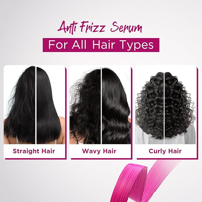 Livon Hair Serum for Men & Women | Frizz-free, stronger and shinier hair | Sulphate & Paraben free| For All Hair Types | Lightweight & Non Greasy | Enriched with Argan Oil & Vitamin E | 3.3 Fl.Oz-BrightBean Baby