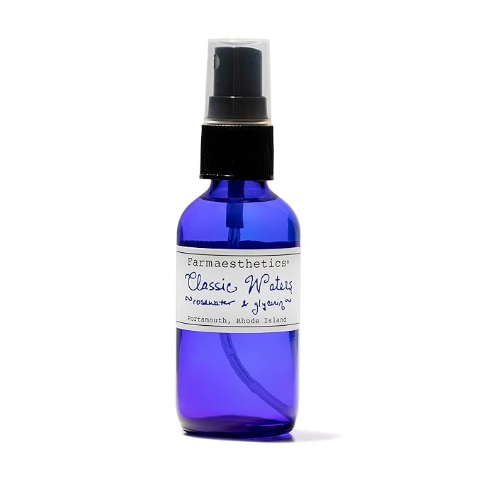 Farmaesthetics Classic Waters Rosewater and Glycerin (2 fl oz) | Ethically Sourced Sustainable Beauty | Clean, All Natural, Small Batch Skincare-BrightBean Baby