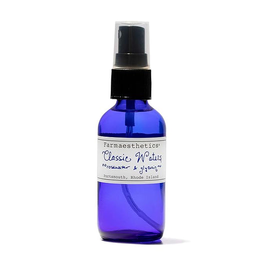 Farmaesthetics Classic Waters Rosewater and Glycerin (2 fl oz) | Ethically Sourced Sustainable Beauty | Clean, All Natural, Small Batch Skincare-BrightBean Baby