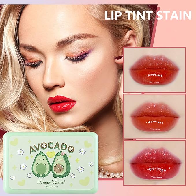 Miniling 6-Color Korean Lip Tint Set - Watery, Velvet Matte Lipsticks for Lips and Cheeks - Long-Lasting, Non-Stick, Shimmery-BrightBean Baby