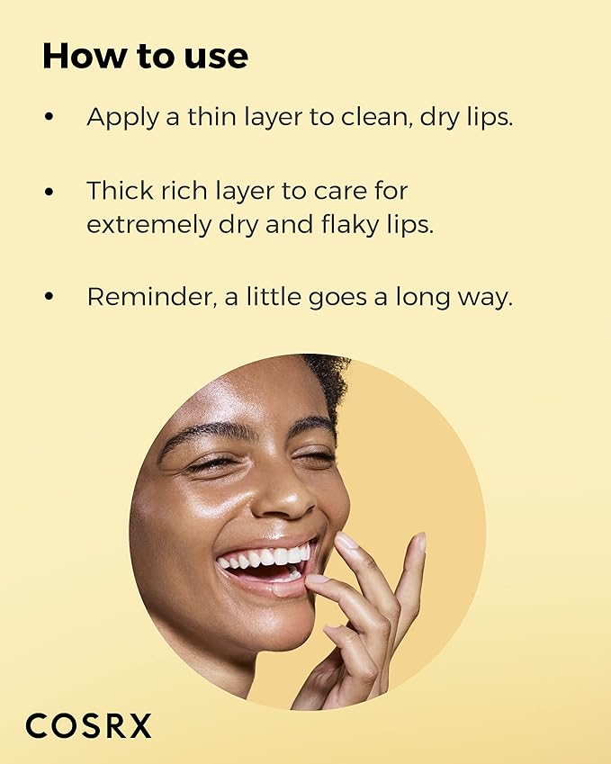 COSRX Lip Care Balm for Dry Chapped Lips, Enriched with Shea Butter, Sleeping Mask, Korean Skincare, Animal Testing-Free, Artificial Fragrance-Free, Parabens-Free (Lip Sleeping Mask)-BrightBean Baby