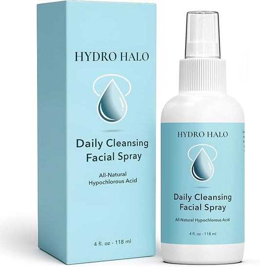 Hypochlorous Acid Spray for Face 4oz – Pure Hypochlorous Acid Spray Cleaner, Daily Cleansing Facial, pH Balanced, Plant Based, No Alcohol, USA Made-BrightBean Baby