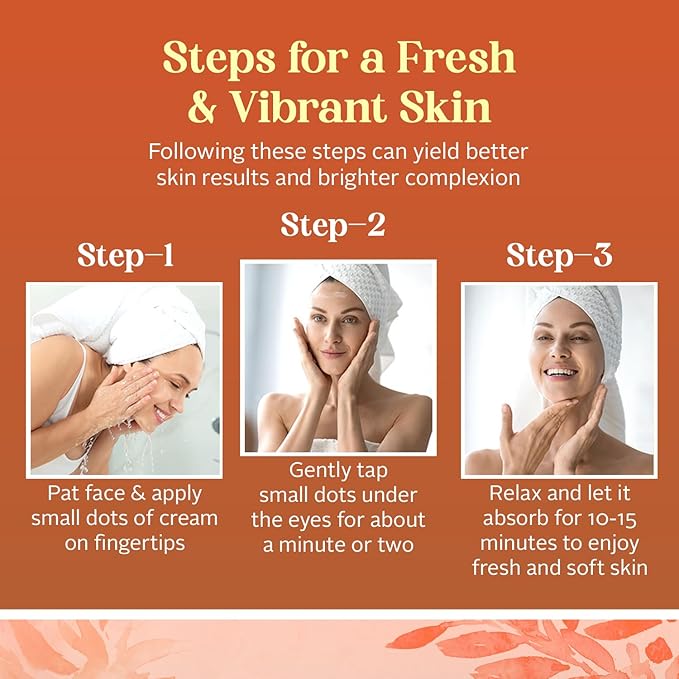 Envy Vitamin C & Vitamin E Under Eye Cream - For Dark Circles and Puffiness, Brightening & Anti-Aging Under Eye Cream - Rejuvenates Fatigued Eyes - Cruelty Free Korean Skin Care - 1.01 OZ-BrightBean Baby