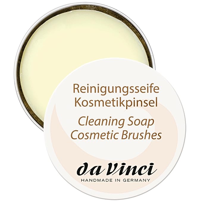 da Vinci Cosmetics Series 4832 Mini Cleaning Soap for Cosmetic Brushes, 0.5 Pound-BrightBean Baby
