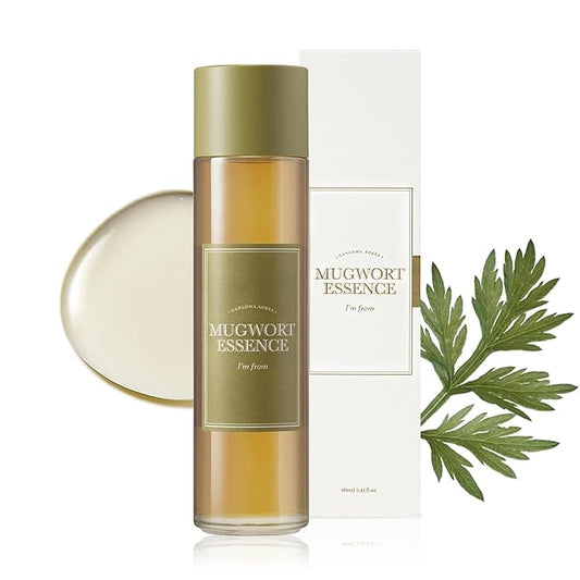 [I'm From] Mugwort Essence 5.4 Fl Oz | 100% Vegan Mugwort Extract - Soothe Sensitive and Irritated Skin, Redness Relief, Refreshing, Korean Hydrating toner | All Skin Types, PETA approved-BrightBean Baby