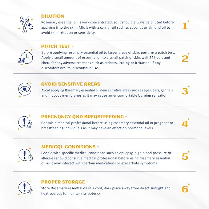 HIQILI 1000ML Rosemary Oil for Hair Growth, Add to Shampoo & Conditioner, 100% Pure Undiluted - 32 Fl Oz-BrightBean Baby