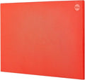 CURTA Cutting Boards for Kitchen, 30" x 18" x 0.5" Red Color Coded Plastic Commercial Chopping Board with Anti Slip Surface Dishwasher Safe