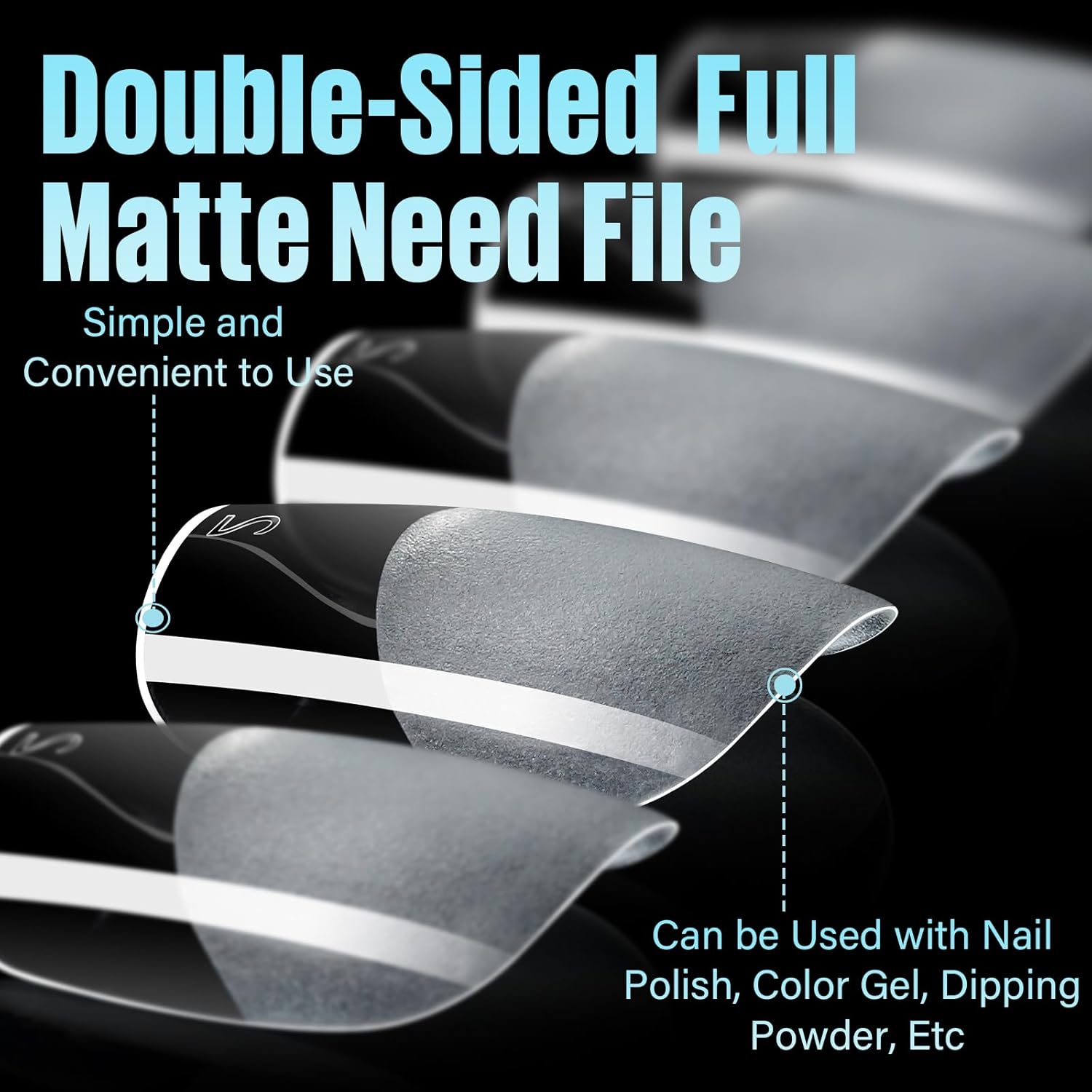 TOMICCA Extra Short Square Nail Tips,Fake Nails Half Matte Acrylic Gel Nail Tips 240Pcs Full Cover False Nails 12 Sizes for Nail Extension Home DIY Salon-BrightBean Baby