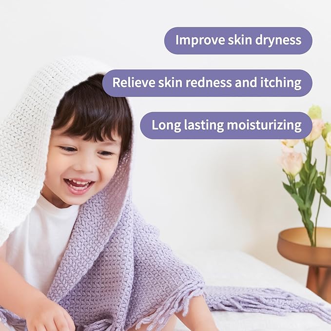 Moisturizing Face Cream, Deep Moisturizing Baby Face Cream for Dry,Eczema Prone & Sensitive Skin,Soothes Irritation & Promotes Healing,Repairs & Rehydrates Dry Skin-BrightBean Baby