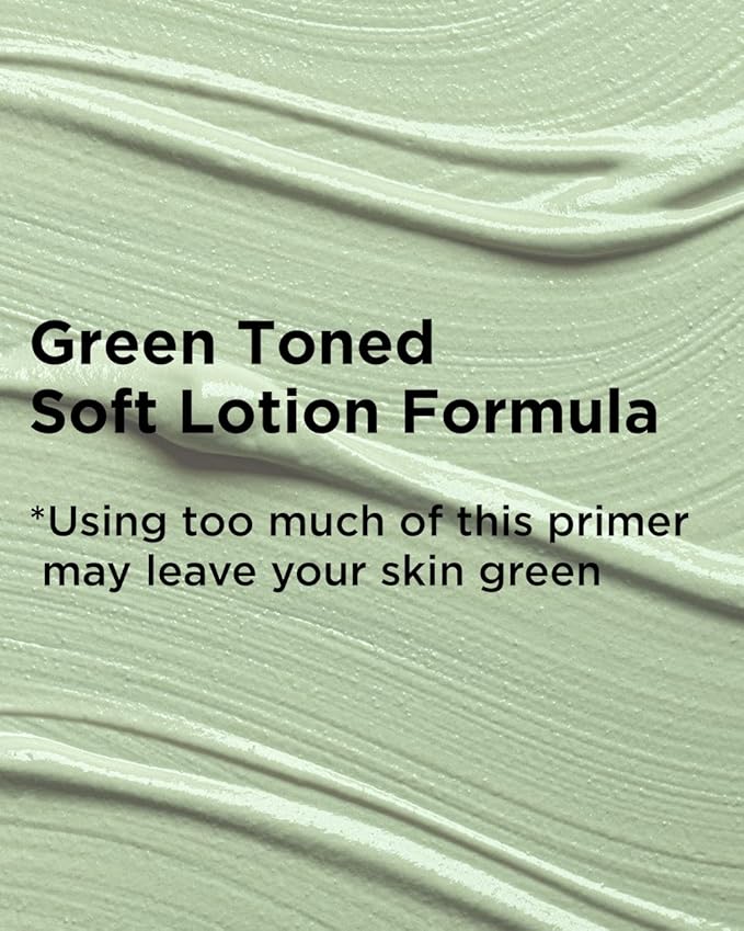 TOUCH IN SOL Redness Correcting Base Primer 1.01 fl.oz. - Pore Minimizing Green Toned Makeup Base - Tone Neutralizing before Foundation - Minimize Rosacea, Redness - No Pore Blem Primer Base-BrightBean Baby
