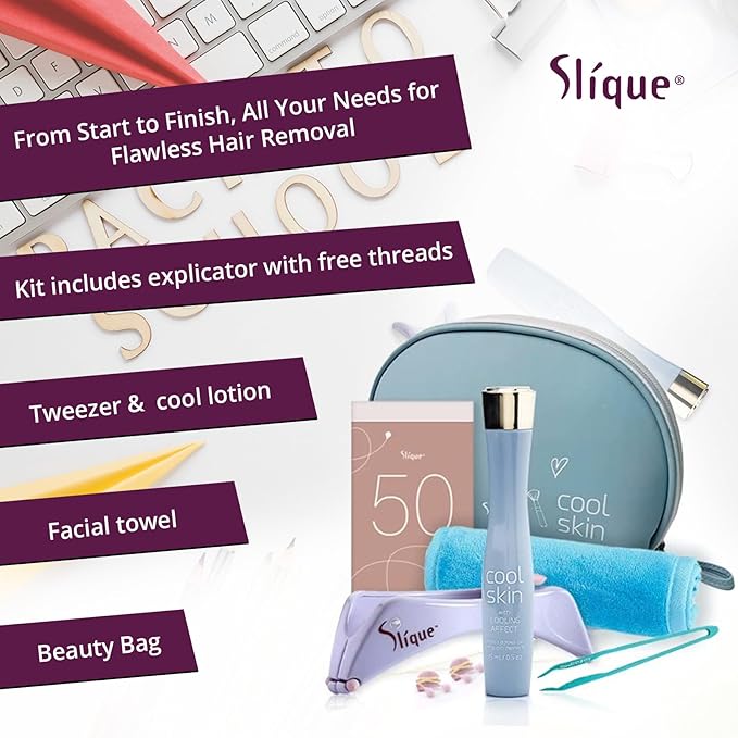 Facial Hair Removal for Women | Beauty Starter Gift Set | Face Hair Removal For Women | Hair Remover for Face Threading Tool | Skin Care Set Routine Kit | Skin Care Routine Kit For Women-BrightBean Baby