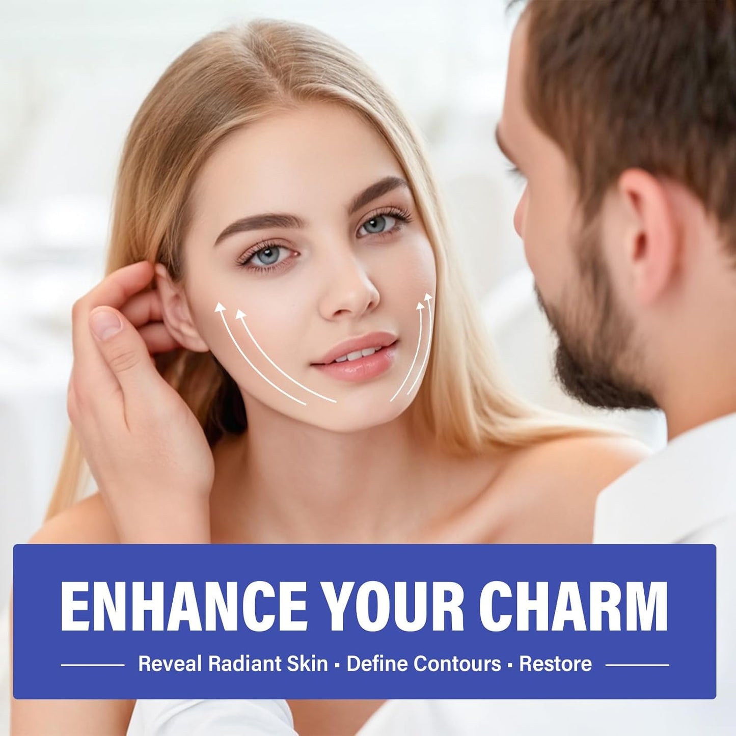 Instant Face Lift Serum，Face Lifting & Skin Tightening, Smooth Fine Lines, Pores and Deep Wrinkles,1Fl Oz-BrightBean Baby