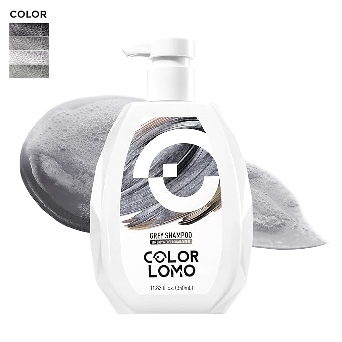 COLROLOMO Ultra Color Safe Shampoo | Help Prevent Fading & Provide Subtle Color Replenishment | Prolong Color Vibrancy and Enhance Shine | Vegan & Cruelty-Free Formula | For Grey Color Treated Hair-BrightBean Baby