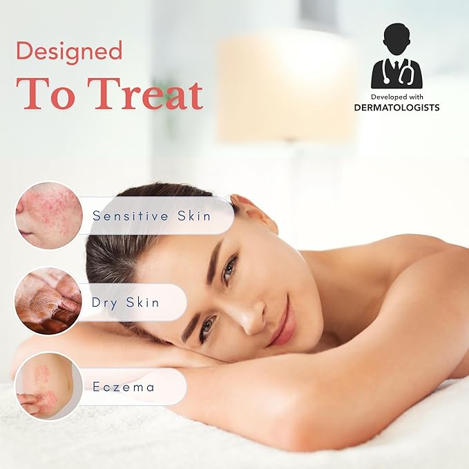 Theraplex Hydrolotion - Dermatologist-Recommended Eczema Lotion, Best Lotion for Severely Dry Skin, Body Lotion without Chemicals, Hypoallergenic, 24-Hour Hydration for Sensitive Skin 2 Pack-BrightBean Baby