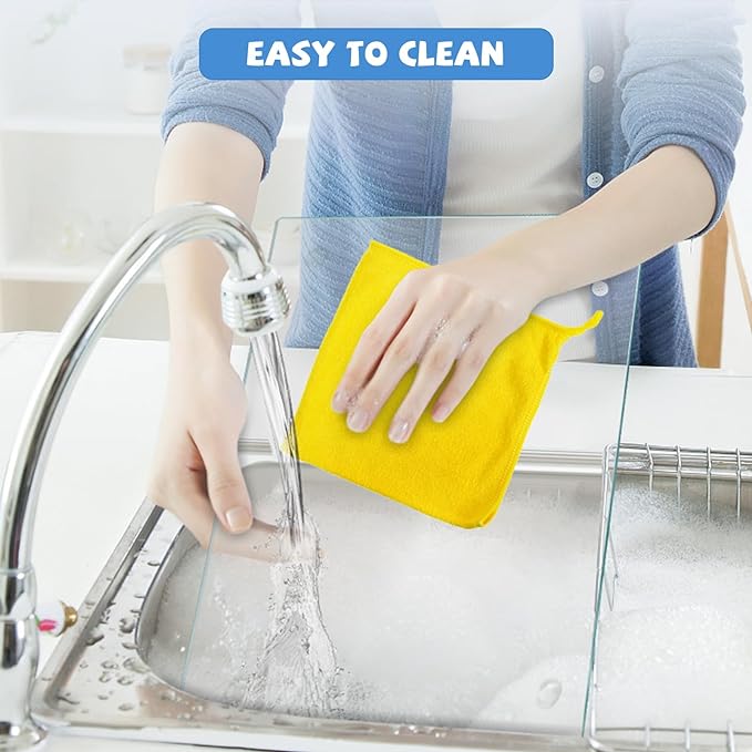 Tempered Glass Cutting Board for Kitchen, Clear Glass Board for Countertop, Heat Resistant, with Non-Slip Feet, 12x16" 1Pcs