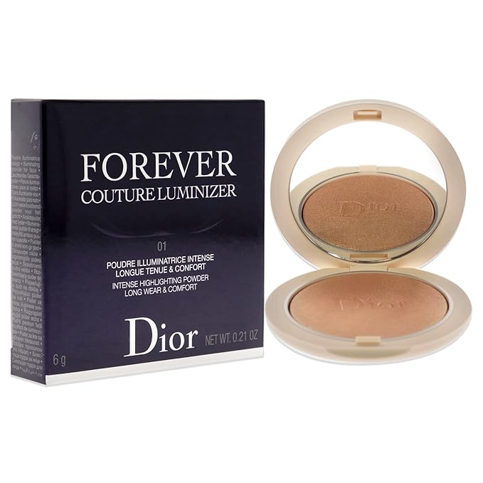 Christian Dior Forever Couture Luminizer - 01 Nude Glow Highlighter Women 0.21 oz-BrightBean Baby