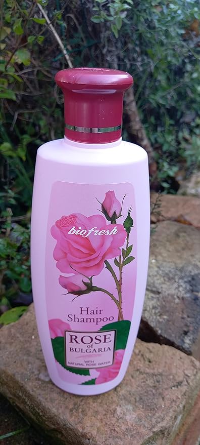 Gift set"Rose of Bulgaria" for WOMEN - HAIR SHAMPOO for Women, COSMETIC SOAP for Women, HAND CREAM with Rose Essential Oil and Rose Water-BrightBean Baby