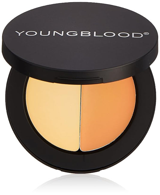 Youngblood Mineral Cosmetics Natural Ultimate Corrector - Concealing Compact Duo - 2.7 g / 0.09 oz-BrightBean Baby