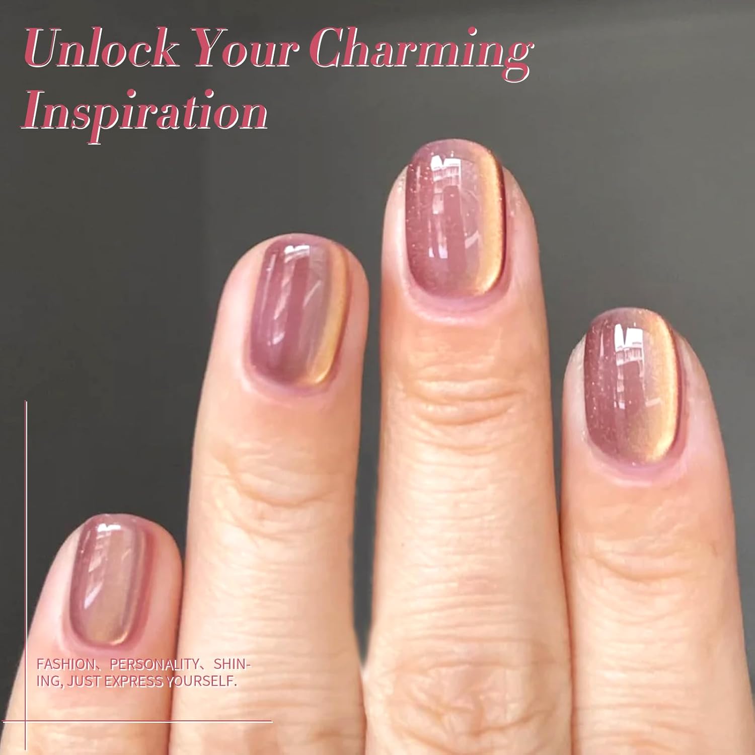 BORN PRETTY Cat Magnetic Eye Gel Nail Polish,Violet haze Jelly Glass Magnetic Gel Polish,Glitter Soak Off Nail Art Salon Manicure Home Gift 15ml-BrightBean Baby