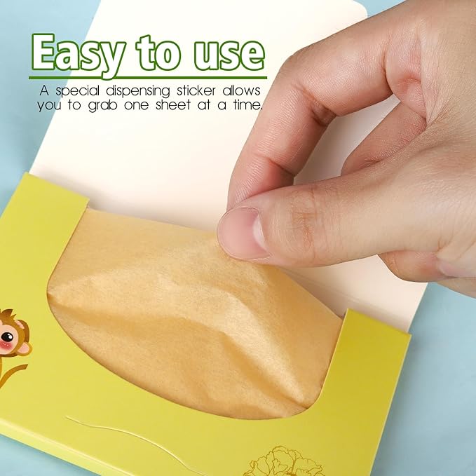 300 Sheets Blotting Paper, HNYYZL Oil Absorbing Sheets for Oily Skin, Oil Control for Face, Makeup Blotting Paper, Natural Oil Absorbing Facial Blotting Sheets for Oily Skin Care (Pack of 3)-BrightBean Baby