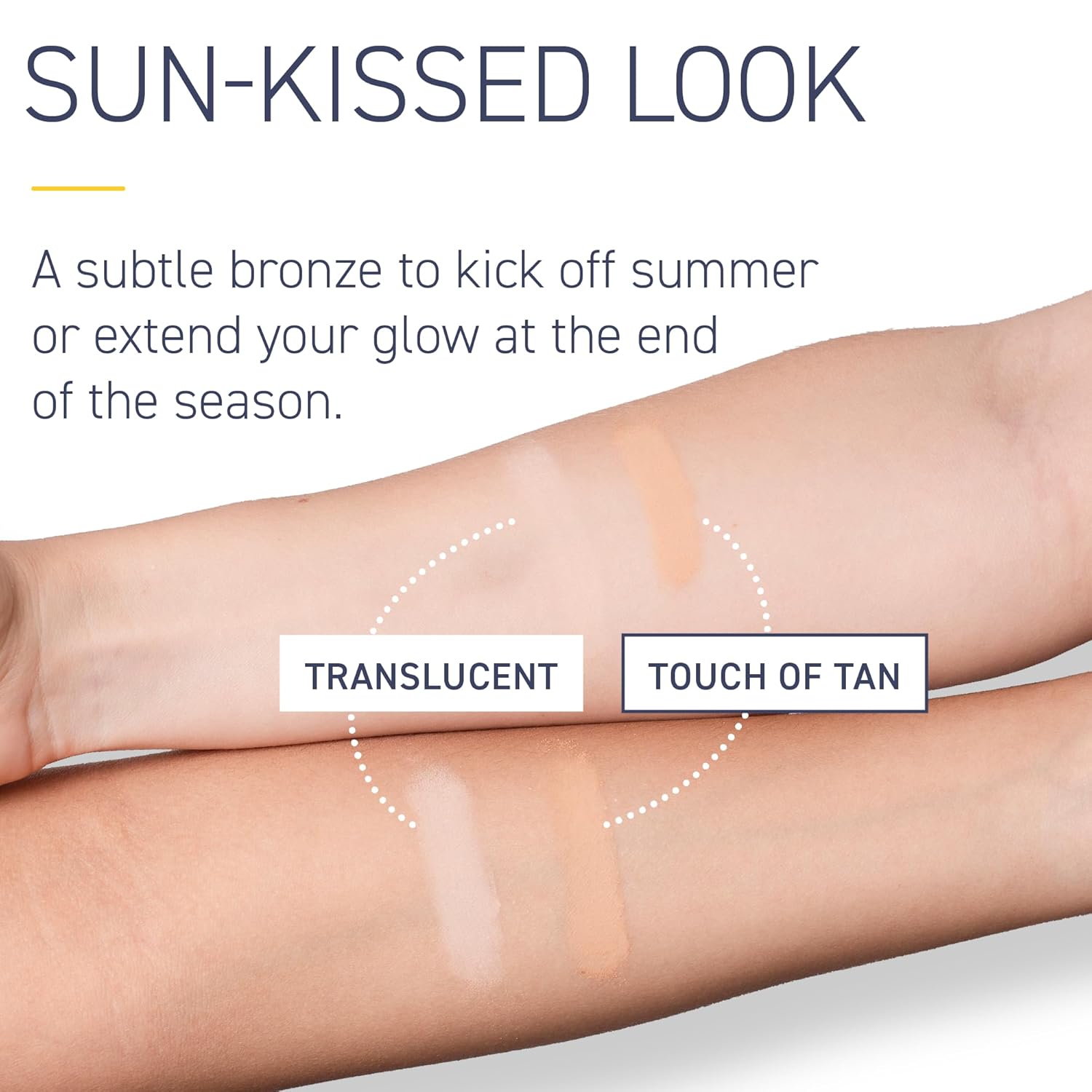 Brush On Block SPF 30 Mineral Powder Sunscreen, Touch of Tan, Refillable, Broad Spectrum, Water Resistant Face Protection, For All Skin Types, Subtle Hint of Color, Reef Friendly, Mfg in USA-BrightBean Baby