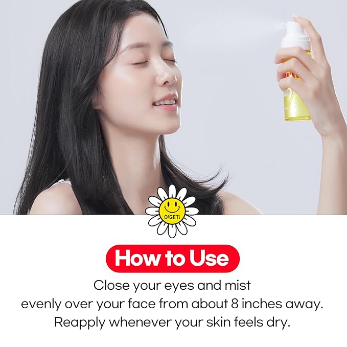 Vitamin C Serum Mist | Vitamin C, Hyaluronic acid, Moisturizing mist for face, all skin type, Korean skincare, for men and women, 2.70 Fl.Oz (80ml)-BrightBean Baby