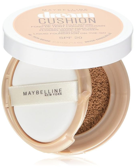 Maybelline Dream Cushion Liquid Foundation 48 Sun Beige 30ml-BrightBean Baby