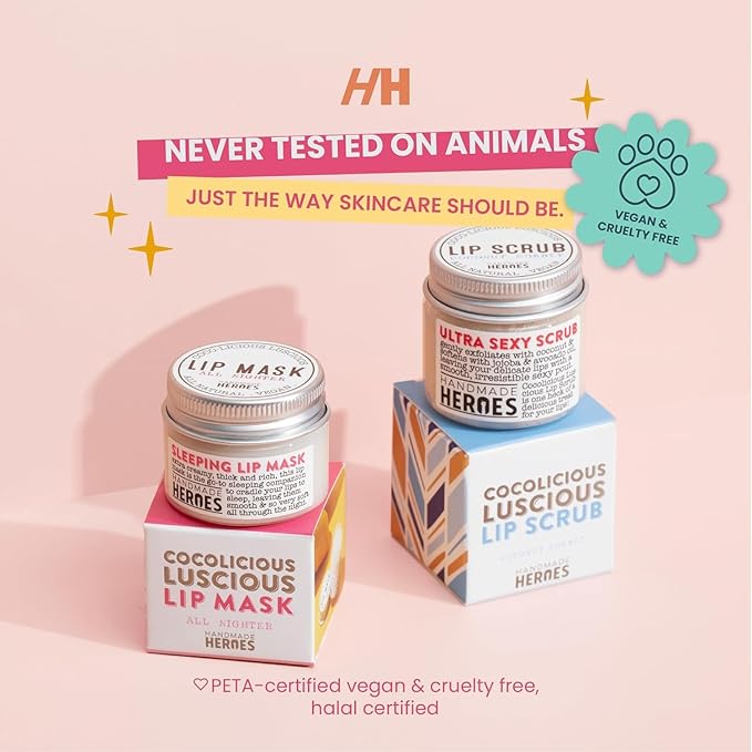 100% Natural Lip Butter Sleeping Lip Mask, Overnight Lip Moisturizer and Conditioner for Dry Lips. Intensive Lip Balm and Lip Therapy Skin Care with Mango butter (Original All Nighter)-BrightBean Baby