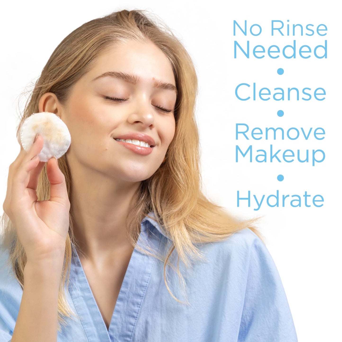 Tree of Life Beauty Micellar Cleansing Water (6.8fl oz) - Micellar Water Makeup Remover with Niacinamide, Vitamin B5, Glycerin - Eye Makeup Remover Liquid, No Rinse Needed-BrightBean Baby