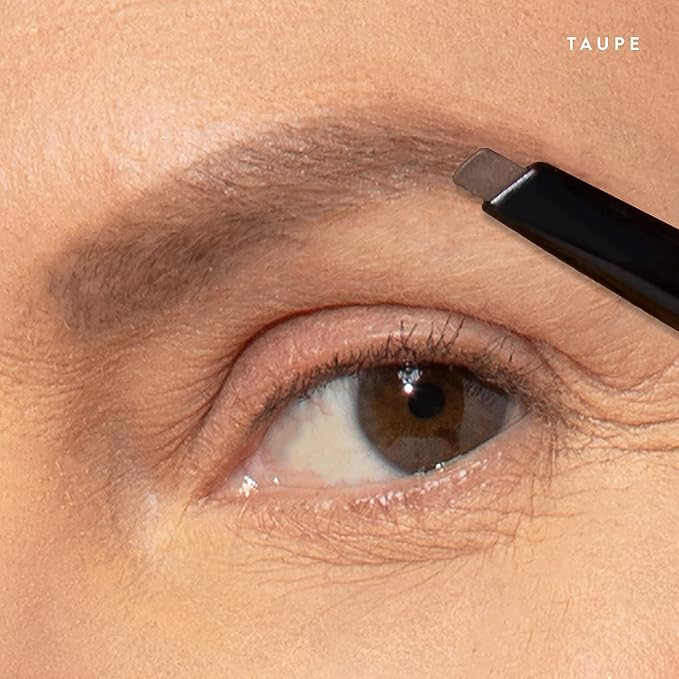 LAURA GELLER NEW YORK Sculpt-n-Stay Waterproof Brow Pencil & Gel- Taupe-BrightBean Baby