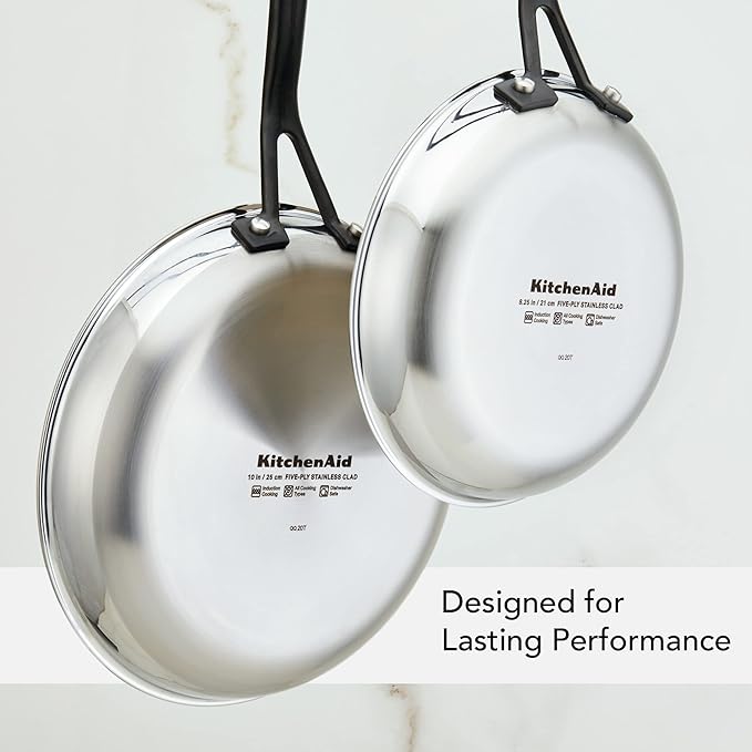 KitchenAid 5-Ply Stainless Steel Frying Pan 10"